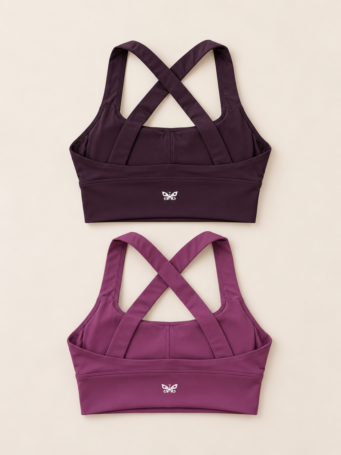 The Cropped Set - Plum
